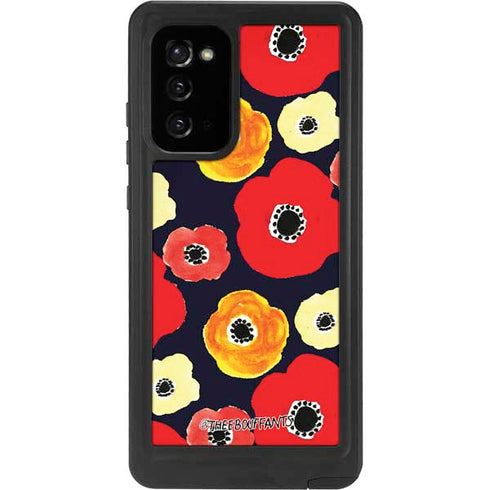 Bouffants and Broken Hearts Anemone Flower Galaxy Note20 5G Waterproof Case