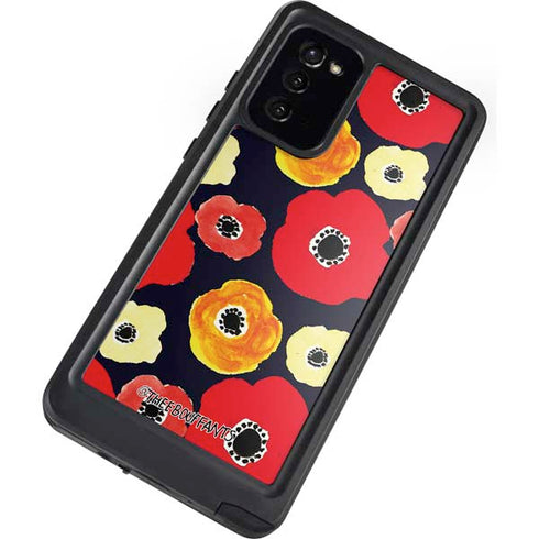 Bouffants and Broken Hearts Anemone Flower Galaxy Note20 5G Waterproof Case