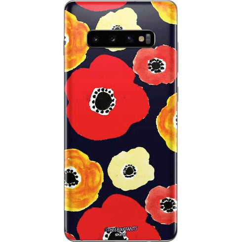 Bouffants and Broken Hearts Anemone Flower Galaxy S10 Plus Skin