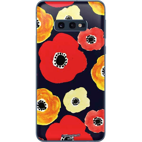 Bouffants and Broken Hearts Anemone Flower Galaxy S10e Skin