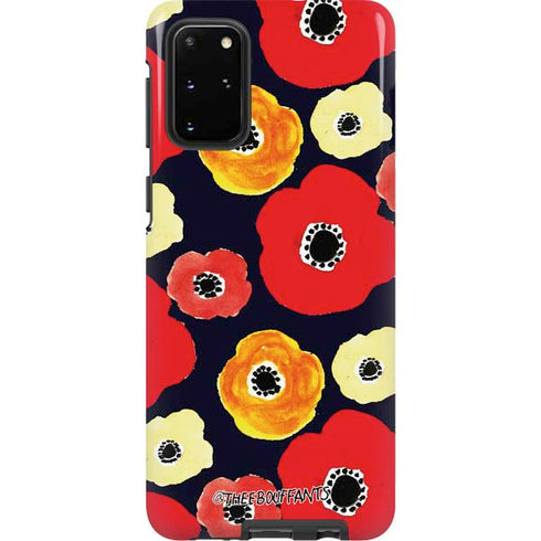 Bouffants and Broken Hearts Anemone Flower Galaxy S20 Plus Pro Case