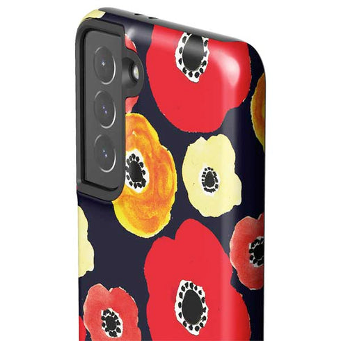 Bouffants and Broken Hearts Anemone Flower Galaxy S21 5G Pro Case
