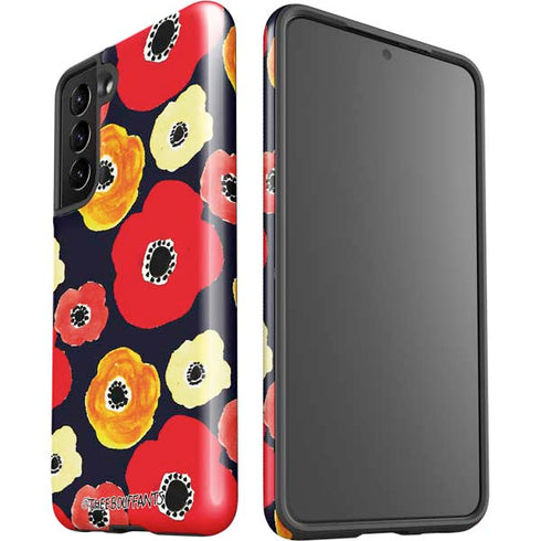 Bouffants and Broken Hearts Anemone Flower Galaxy S21 5G Pro Case