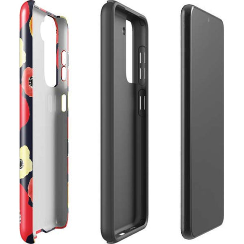 Bouffants and Broken Hearts Anemone Flower Galaxy S21 Plus 5G Pro Case