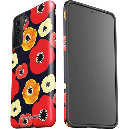 Bouffants and Broken Hearts Anemone Flower Galaxy S21 Plus 5G Pro Case