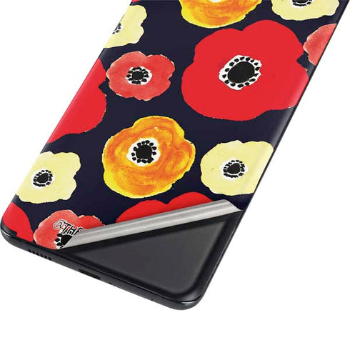 Bouffants and Broken Hearts Anemone Flower Galaxy S21 Plus 5G Skin