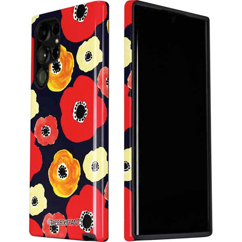 Bouffants and Broken Hearts Anemone Flower Galaxy S22 Ultra Pro Case