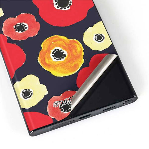 Bouffants and Broken Hearts Anemone Flower Galaxy S22 Ultra Skin