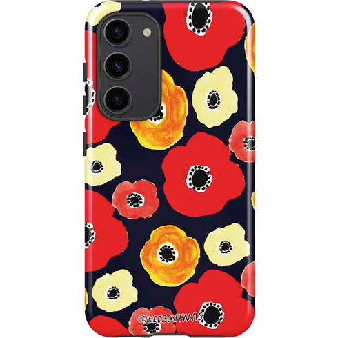 Bouffants and Broken Hearts Anemone Flower Galaxy S23 Plus Pro Case
