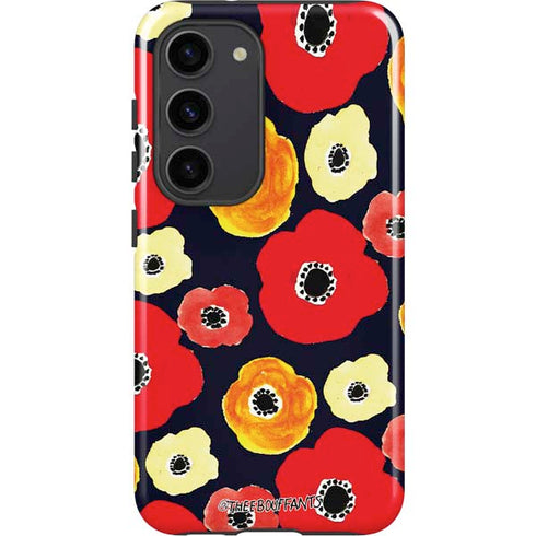 Bouffants and Broken Hearts Anemone Flower Galaxy S23 Pro Case