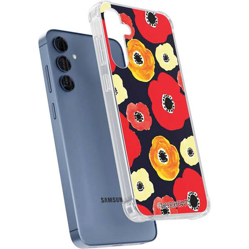 Bouffants and Broken Hearts Anemone Flower Galaxy S24 Clear Case