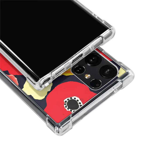 Bouffants and Broken Hearts Anemone Flower Galaxy S24 Ultra Clear Case