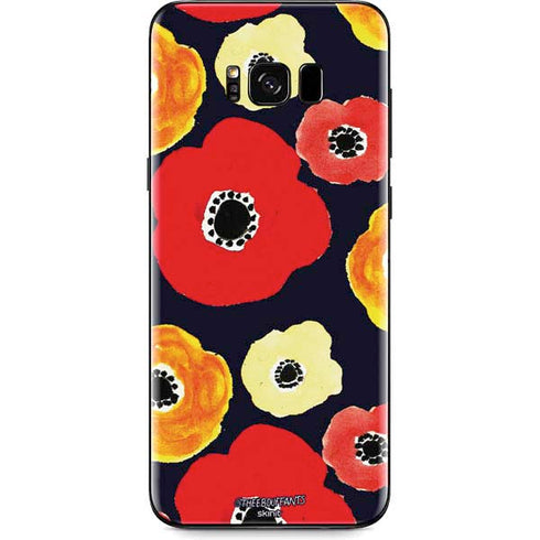 Bouffants and Broken Hearts Anemone Flower Galaxy S8 Skin