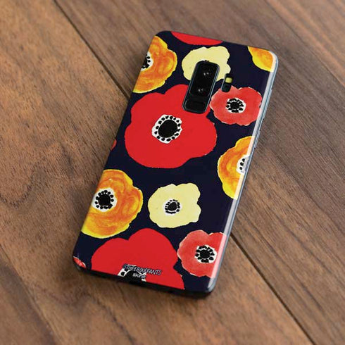 Bouffants and Broken Hearts Anemone Flower Galaxy S9 Plus Skin