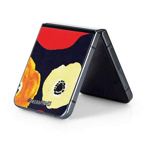 Bouffants and Broken Hearts Anemone Flower Galaxy Z Flip5 5G Skin