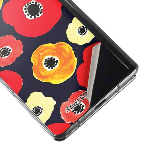 Bouffants and Broken Hearts Anemone Flower Galaxy Z Fold2 5G Skin