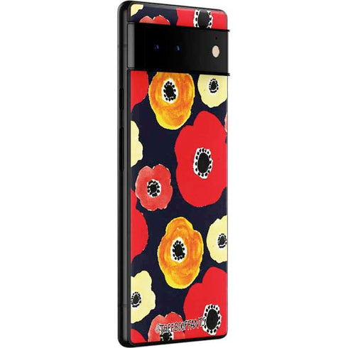 Bouffants and Broken Hearts Anemone Flower Google Pixel 6 Skin