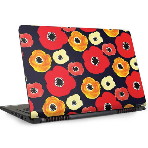 Bouffants and Broken Hearts Anemone Flower Dell Inspiron Skin