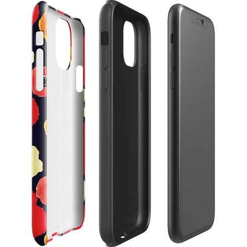 Bouffants and Broken Hearts Anemone Flower iPhone 11 Pro Max Impact Case