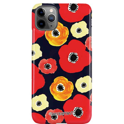 Bouffants and Broken Hearts Anemone Flower iPhone 11 Pro Max Lite Case