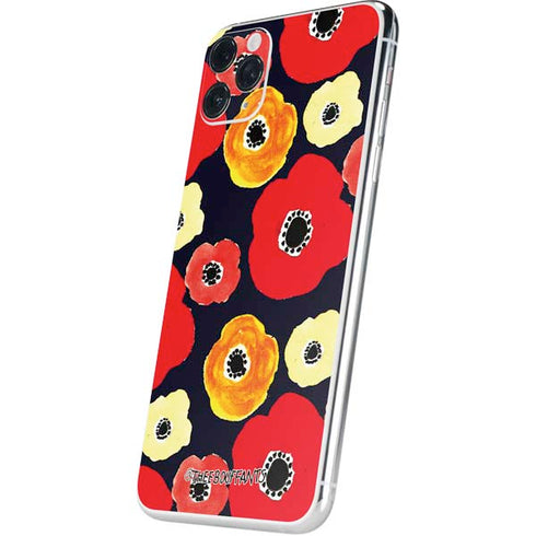 Bouffants and Broken Hearts Anemone Flower iPhone 11 Pro Max Skin
