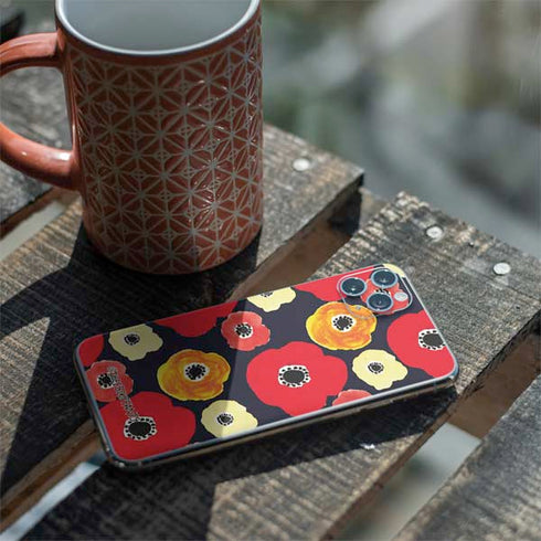 Bouffants and Broken Hearts Anemone Flower iPhone 11 Pro Max Skin