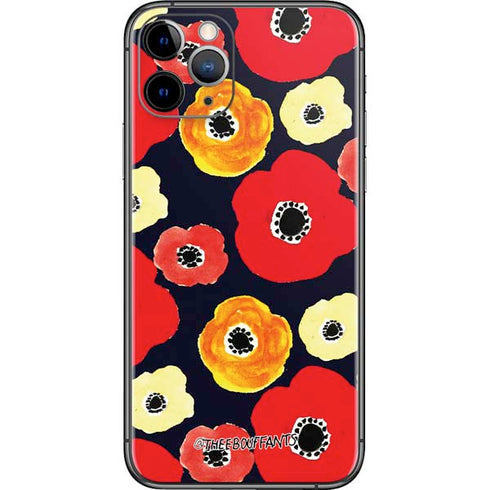 Bouffants and Broken Hearts Anemone Flower iPhone 11 Pro Skin
