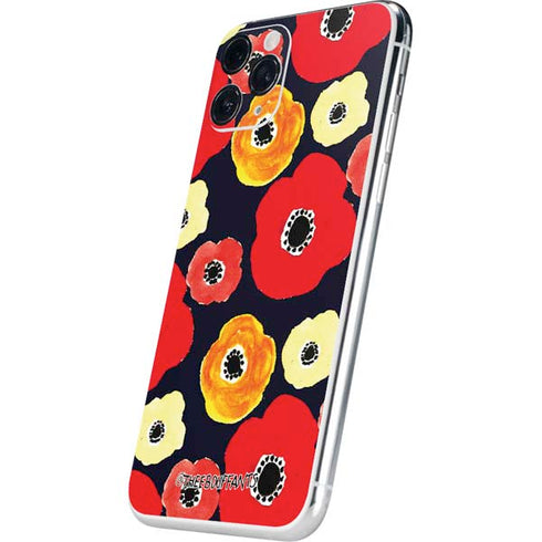 Bouffants and Broken Hearts Anemone Flower iPhone 11 Pro Skin