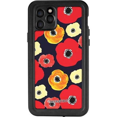 Bouffants and Broken Hearts Anemone Flower iPhone 11 Pro Waterproof Case