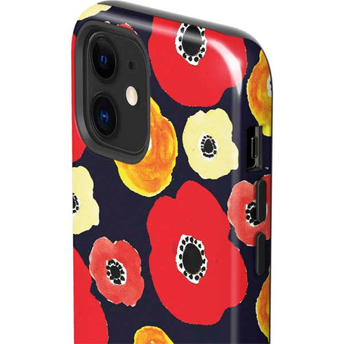 Bouffants and Broken Hearts Anemone Flower iPhone 12 Impact Case