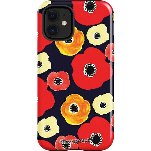 Bouffants and Broken Hearts Anemone Flower iPhone 12 Mini Impact Case