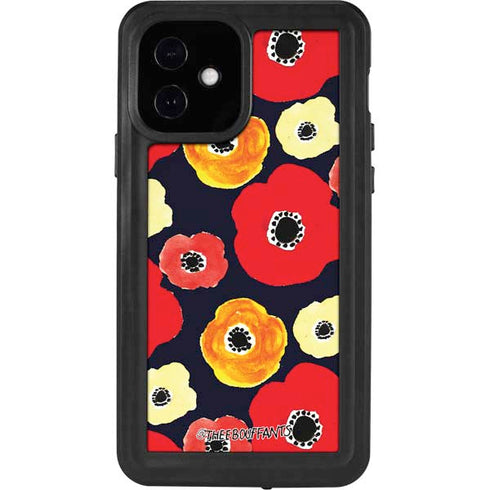 Bouffants and Broken Hearts Anemone Flower iPhone 12 Waterproof Case