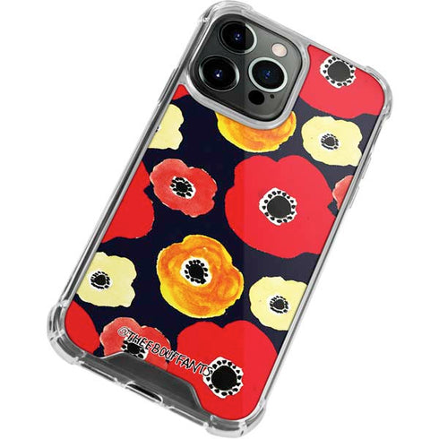 Bouffants and Broken Hearts Anemone Flower iPhone 13 Pro Max Clear Case
