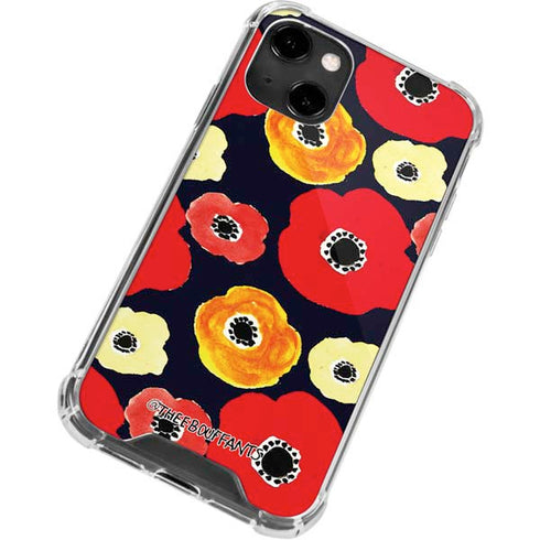 Bouffants and Broken Hearts Anemone Flower iPhone 14 Clear Case