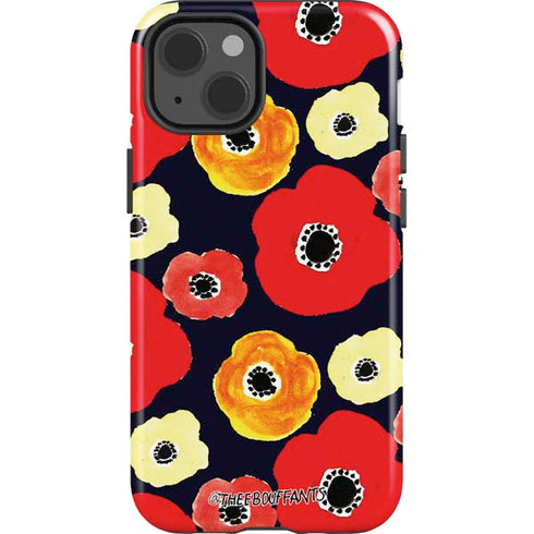 Bouffants and Broken Hearts Anemone Flower iPhone 15 Impact Case