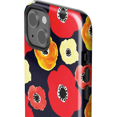 Bouffants and Broken Hearts Anemone Flower iPhone 15 Impact Case