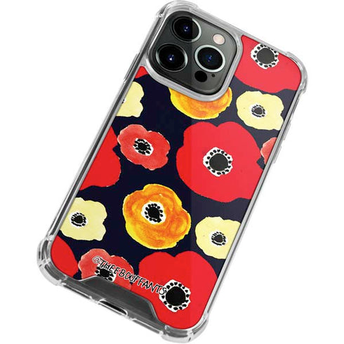 Bouffants and Broken Hearts Anemone Flower iPhone 14 Pro Clear Case