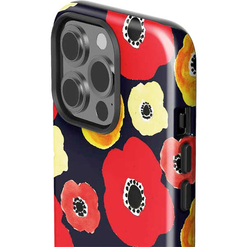Bouffants and Broken Hearts Anemone Flower iPhone 15 Pro Impact Case