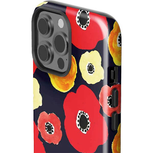 Bouffants and Broken Hearts Anemone Flower iPhone 15 Pro Max Impact Case