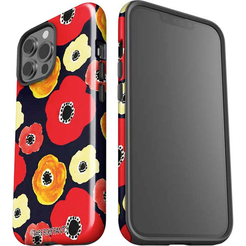 Bouffants and Broken Hearts Anemone Flower iPhone 15 Pro Max Impact Case