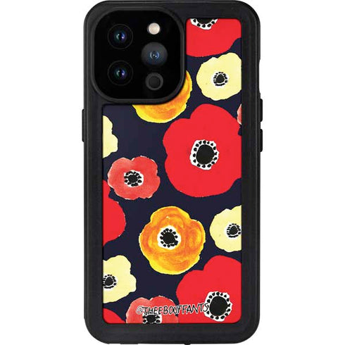 Bouffants and Broken Hearts Anemone Flower iPhone 14 Pro Max Waterproof Case