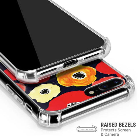 Bouffants and Broken Hearts Anemone Flower iPhone 7/8 Plus Clear Case