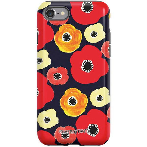Bouffants and Broken Hearts Anemone Flower iPhone SE (2nd & 3rd Gen) Pro Case