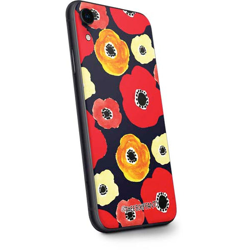 Bouffants and Broken Hearts Anemone Flower iPhone XR Skin