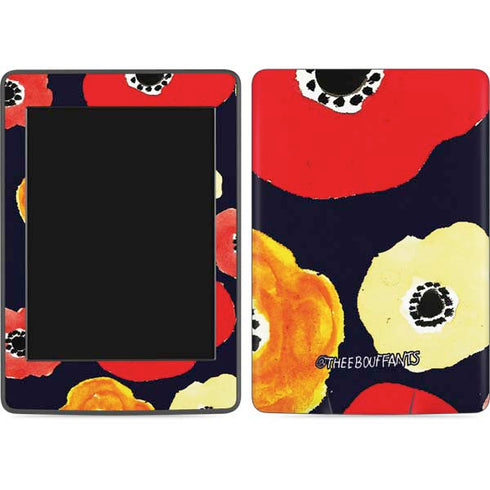 Bouffants and Broken Hearts Anemone Flower Amazon Kindle Skin