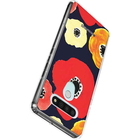 Bouffants and Broken Hearts Anemone Flower LG Stylo 6 Clear Case
