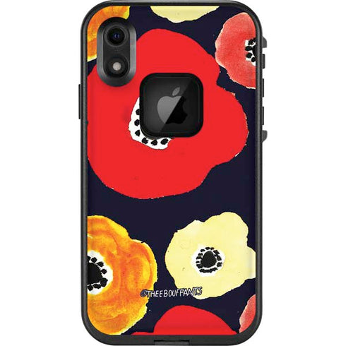 Bouffants and Broken Hearts Anemone Flower LifeProof Fre iPhone Skin