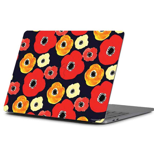 Bouffants and Broken Hearts Anemone Flower Apple MacBook Pro 13-inch Skin