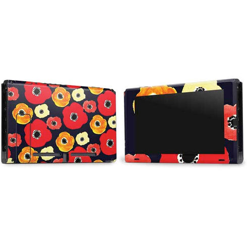 Bouffants and Broken Hearts Anemone Flower Nintendo Switch Bundle Skin
