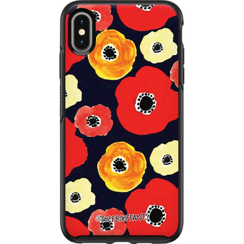 Bouffants and Broken Hearts Anemone Flower Otterbox Symmetry iPhone Skin